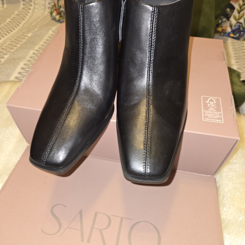 Sarto By Franco Sarto Black Boots - Picture 4 of 8